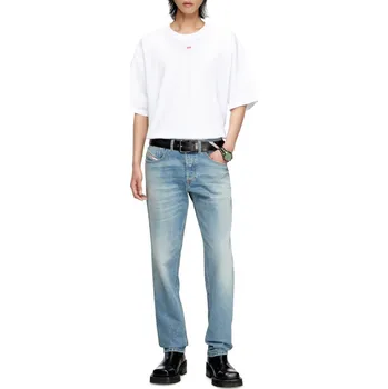 Pánské džíny DŽÍNY DIESEL 2023 D-FINITIVE TROUSERS BLUE