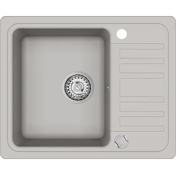 Granitový dřez Granitový dřez Helika NOTUS SQ102 argent