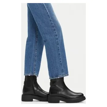 Dámské kozačky Polokozačky Gino Rossi EO-LAURA-30308 Černá 39