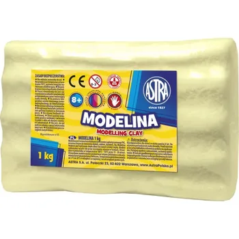 ASTRA Modelovací hmota do trouby MODELINA 1kg Citronová, 304118005