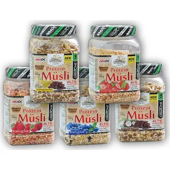 Amix Mr.Poppers High Protein Musli 500g Chocolate-coconut