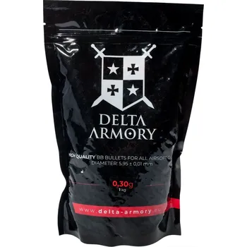Airsoftová zbraň Airsoft kuličky BB Delta Armory 0.30g/3300