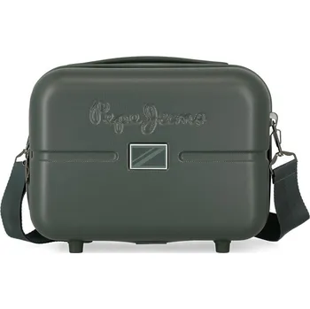 Kosmetický kufr JOUMMA BAGS ABS Cestovní kosmetický kufřík PEPE JEANS ACCENT Verde, 21x29x15cm, 9L, 7693933
