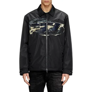 Pánská bunda BUNDA DIESEL J-OACHIM-D-PADD JACKET BLACK