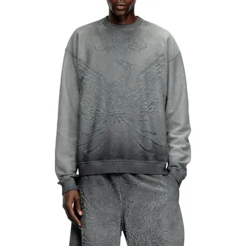 Pánská mikina MIKINA DIESEL S-ARON SWEAT-SHIRT GREY