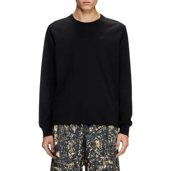 TRIČKO DIESEL T-ADJUST-LS-SLITS-R17 T-SHIRT BLACK