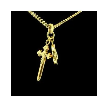 Šperk Guess Náhrdelník JUMN04023JWYGBKT/U Zlatá OS