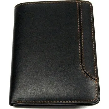 Peněženka Krol 7032 pánská kožená peněženka černá