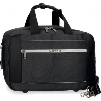 Cestovní taška JOUMMA BAGS Cestovní taška MOVOM Trimmed Black, 40x20x25cm, 5173822