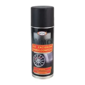 Autolak WESCO Spray Paint - Sprejový lak černý matný na brzdové třmeny 400ml