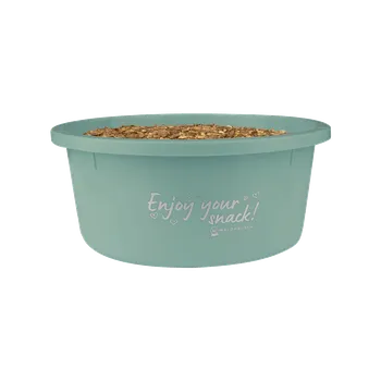 Miska pro psa Miska na krmení s víkem Waldhausen - 2l, pastelově zelená