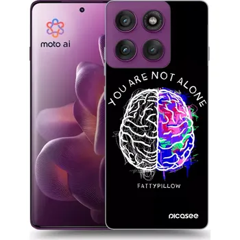 Pouzdro na mobilní telefon Picasee ULTIMATE CASE pro Motorola Edge 60 Pro - Brain - White