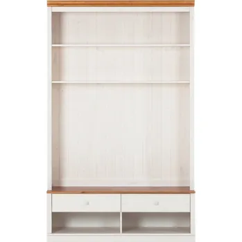 Televizní stolek Bílá TV sestava z borovicového dřeva 140x223 cm Anita – Støraa ID_1670484