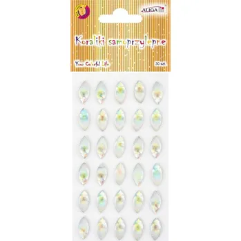 Samolepící dekorace Kamínky samolepící - mušličky na blistru (cs, Aliga)