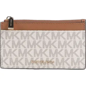 Peněženka Michael Kors Jet Set Pouzdro na kreditní kartu 8cm, L, krémová, imitace kůže, 50544654