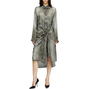 Dámské šaty ŠATY DIESEL D-ILETTA DRESS BLACK