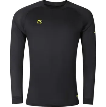 Pánská móda Pánské funkční triko s dlouhým rukávem PROGRESS THERMATEX LS L Černá, Žlutá