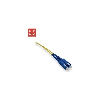 Kabel LYNX duplexní patch kabel SM, OS2, SC/SC, 9/125µm, 1m
