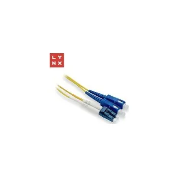 Kabel LYNX duplexní patch kabel SM, OS2, LC/SC, 9/125µm, 5m