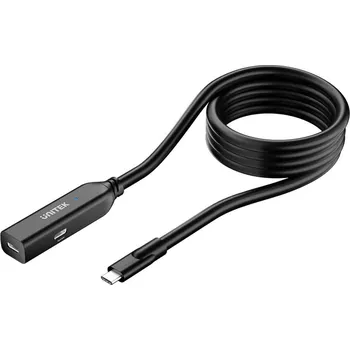 Kabel do PC Prodlužovací kabel Unitek USB-C 10 Gb/s 5 m, černý