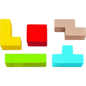 Desková hra Simba Dřevěná hra skládání tvarů