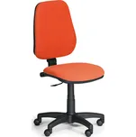 Pracovní židle Comfort bez područek, oranžová