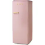 Retro lednice s mrazákem uvnitř - růžová - DOMO DO91708R