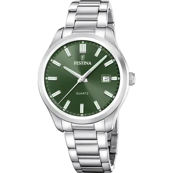 Hodinky Festina Classic 20736/4 + prodloužená záruka 5 let + 5 let na výměnu baterie zdarma + možnost výměny do 190 dní + zkrácení řemínku zdarma + doprava zdarma