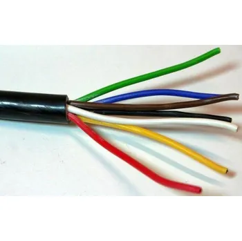 Síťový kabel Kabel 7x0,75mm2 CU, 18AWG, pro přívěsné vozíky