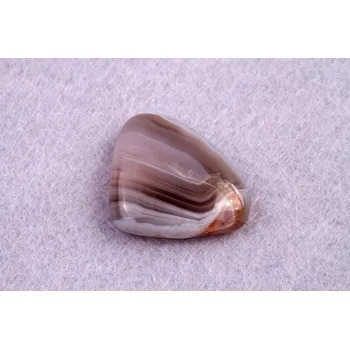 Přírodní kámen Kabošon Achát Botswana č.1527 (23x19x6mm)