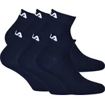 Ponožky FILA Quarter Sock 6-pack Unisex navy 39-42