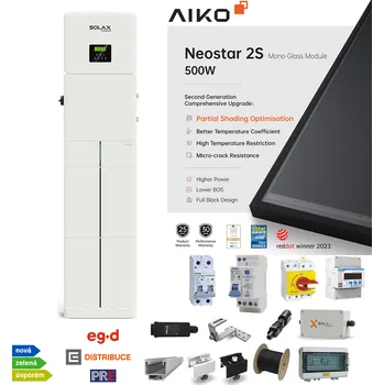 solární set SolaX Power G4 PRO 6 kW s baterií 6.2 kWh