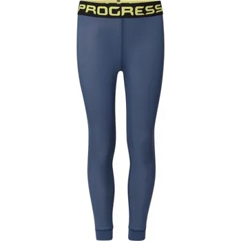 Sportovní oblečení Juniorské funkční spodky PROGRESS THERMATEX LT 152/158 Tmavě modrá, Žlutá, Černá
