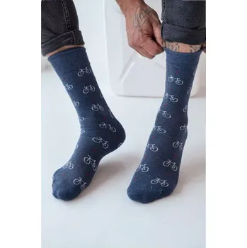 Pánské ponožky PÁNSKÉ PONOŽKY AVANGARD SMALL BICYCLES 0125.107 Hnědá 39-42