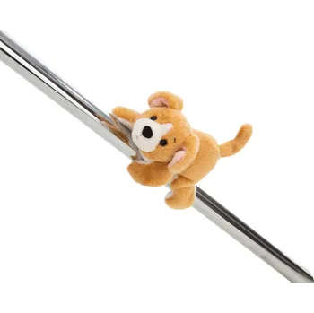 plyšák NICI magnetka Pes hnědý 12cm, GREEN