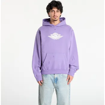 Pánská mikina Mikina Jordan Rare Air Men's Fleece Pullover Hoodie Purple Earth M