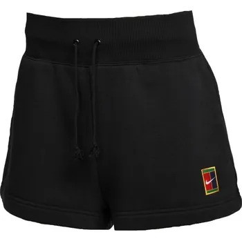 Dámské kraťasy Dámské tenisové kraťasy Nike Court Heritage Phoenix Fleece Černý (XS)