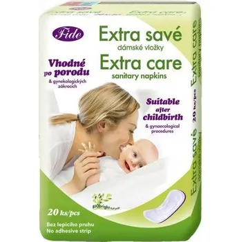Menstruační vložka Fide Extra savé porodnické vložky, 20 ks