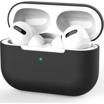 Příslušenství pro sluchátka Enem Jednobarevný obal na Airpods Pro - Černý APP1OAIR020