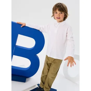 Chlapecké tričko Sinsay - Polo - bílá - 320FC-00X - 320FC-00X-110