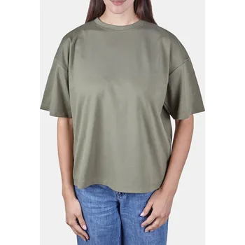 Dámské tričko Baťa dámské bavlněné cropp tričko zelené, vel. M