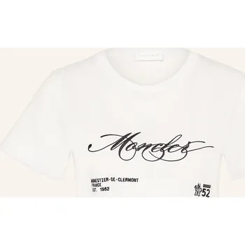 Dámské tričko Moncler Dámské Tričko, bílá, 38