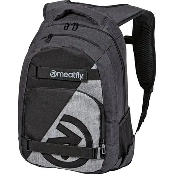 Městský batoh Meatfly Exile 24L studentský batoh charcoal heather/grey heather