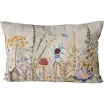 Boltze Dekorativní polštář BLOMSTER, květinový vzor, 100% bavlna