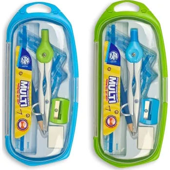 Kružítko ASTRA Geometrická sada Multi (8dílná)