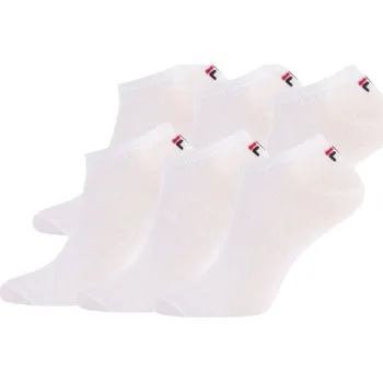 Pánská móda Ponožky FILA Sneaker Sock 6-pack Unisex white 43-46