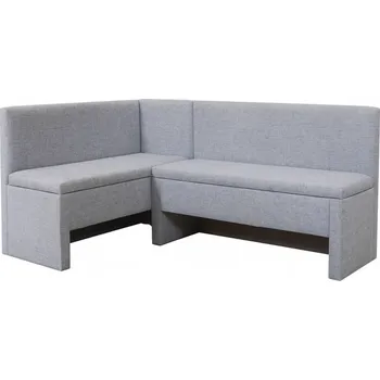 Čalouněná rohová lavice ZOE 135x175 cm s úložným prostorem Provedení: Levé