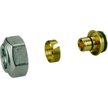 Stavebniny GIACOMINI R179EM Adaptér pro trubky PEX - AL - PEX 3/4"E x (15x1,7) (R179EX043)