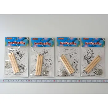 Výtvarná sada Smršťovací obrázek MINI - Narvalové č. 5