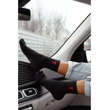 Pánské ponožky DÁMSKÉ PONOŽKY AMOR 0200.135 černá 37-41